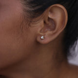 Dazzle Dot Diamond Studs