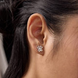 Classic Paw Diamond Studs