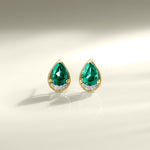 metal: 14K Gold Vermeil | color stone: Emerald