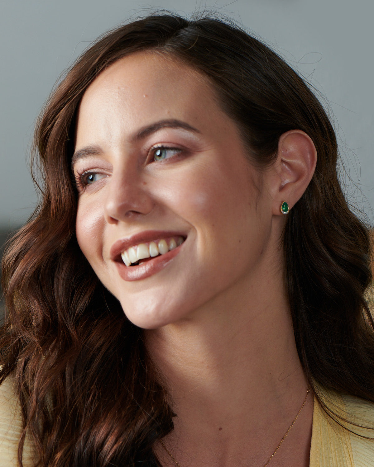 metal: 14K Gold Vermeil | color stone: Emerald