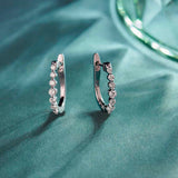 Captivating Pear Diamond Hoops, 14K Solid Gold, 1/2 ct Lab Grown Diamond-5