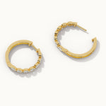 Medium Pear Hoops, 14K Gold Vermeil, 1/3 ct Lab Grown Diamond-7