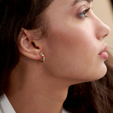 Candy Cera Mini Hoops, 14K Solid Gold-4