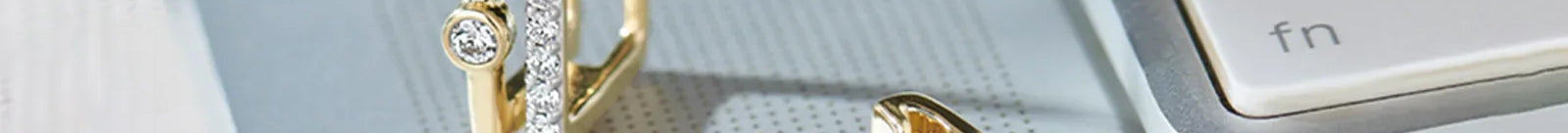 Duo Rectangle Diamond Hoops