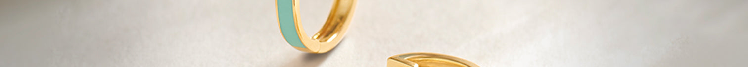 Candy Cera Mini Hoops, 14K Gold Vermeil-1