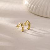 Gold Entwine Hoops