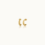 Gold Entwine Hoops, 10K Solid Gold-2