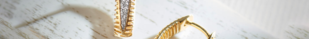 Fine Oval Hoops, 14K Solid Gold, 1/5 ct Lab Grown Diamond-1