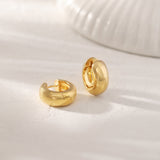 Chunky Medium Hoops, 14K Gold Vermeil-4
