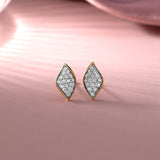 Bloom Diamond Stud, 14K Solid Gold, 1/2 ct Lab Grown Diamond-5