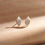 Bloom Diamond Stud, 14K Solid Gold, 1/2 ct Lab Grown Diamond-6