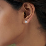 Bloom Diamond Stud, 14K Gold Vermeil, 1/2 ct Lab Grown Diamond-4