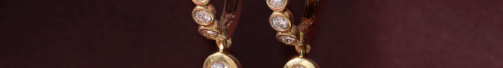 Luster Diamond Hoops