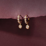Luster Diamond Hoops
