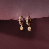 Luster Diamond Hoops