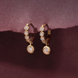 Luster Diamond Hoops