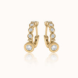 Luster Diamond Hoops