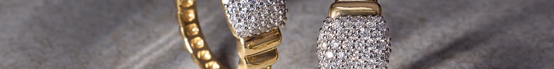 Diamond Ember Hoops