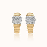 Diamond Ember Hoops