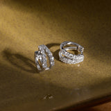 Diamond Inverted V Hoops