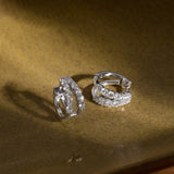 Diamond Inverted V Hoops