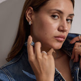Diamond Inverted V Hoops
