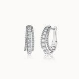 Timeless Diamond Hoops