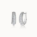 Timeless Diamond Hoops