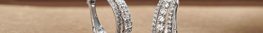 Timeless Diamond Hoops