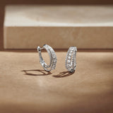Timeless Diamond Hoops