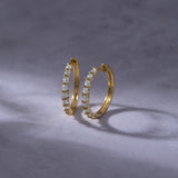 Lumina Classic Diamond Hoops
