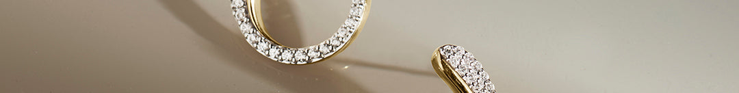 Glide Arc Diamond Studs