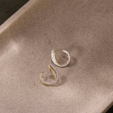 Glide Arc Diamond Studs