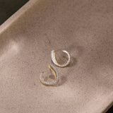 Glide Arc Diamond Studs