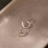 Glide Arc Diamond Studs