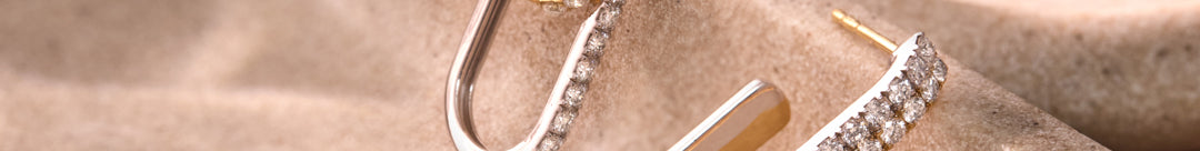 Elongated Drip Diamond Earrings