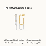 Elongated Drip Diamond Earrings