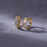 Twinkle Diamond Hoops