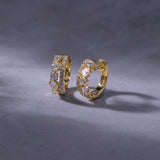 Twinkle Diamond Hoops