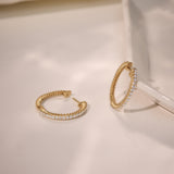 Shine Line Diamond Earrings