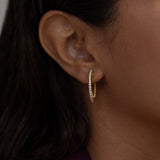 Shine Line Diamond Earrings