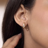 Iconic Diamond Hoop Earrings