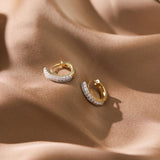 Everyday Diamond Huggies