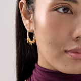Milo Dog Diamond Hoops