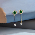 Harmony Drop & Dangler Earrings, 14K Gold Vermeil-1