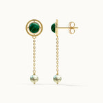 Harmony Drop & Dangler Earrings, 14K Gold Vermeil-6