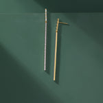 Graceful Diamond Earrings, 14K Solid Gold, 1 1/5 ct Lab Grown Diamond-5
