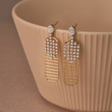 Statement Sparkle Dangle Earrings