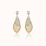 Elegant Dangle Diamond Earrings