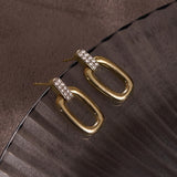 Bold Link Drop Earrings